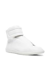 Maison Margiela Calfskin Future High Tops In White