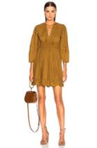 Ulla Johnson Ailey Dress In Bronze