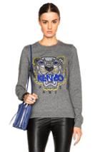 Kenzo Tiger Icons Sweatshirt In Gray