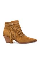 Sigerson Morrison Lena Suede Booties In Neutrals