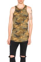 Amiri Tank In Brown,abstract