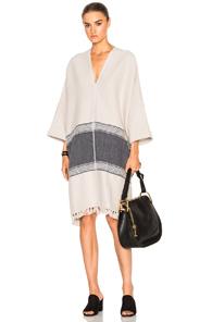 Lemlem Yohannes Blanket Poncho In Neutrals