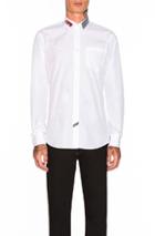 Givenchy Rubber Logo Shirt In White