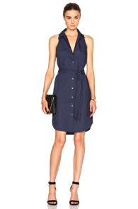 Equipment Claudia Dress In Blue