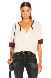 The Great Vintage Henley In Neturals,red
