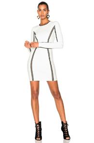 Dion Lee Density Ladder Mini Dress In White