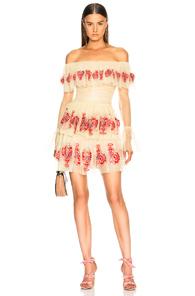 Sandra Mansour For Fwrd Plage De Chant Dress In Yellow