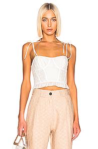 Ulla Johnson Isa Corset In White