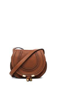 Chloe Small Marcie Satchel In Brown