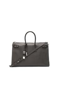 Saint Laurent Medium Supple Sac De Jour Duffel Bag In Gray