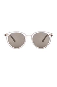 Oliver Peoples Spelman Sunglasses In Animal Print,white