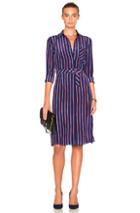 Altuzarra Marian Dress In Blue,stripes