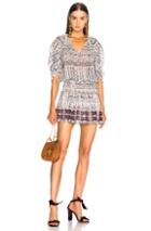 Ulla Johnson Nour Dress In Abstract,white
