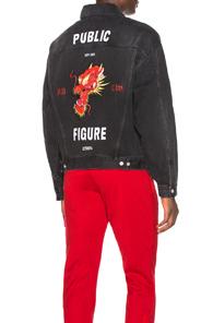 Heron Preston Dragon Oversized Jacket In Black