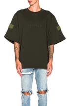 Gosha Rubchinskiy Hardcore Embroidery Shirt In Green