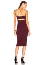 T By Alexander Wang Strappy Tank Dress In Red