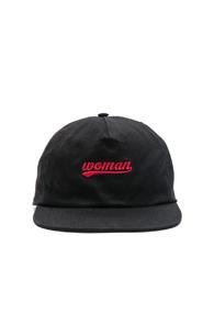 Off-white Woman Logo Cap In Black