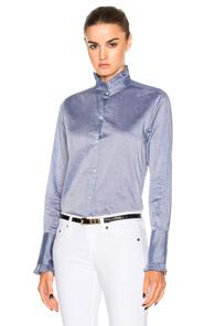 Nili Lotan Vivian Top In Blue