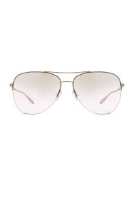 Barton Perreira Chevalier Sunglasses In Metallics