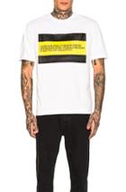 Calvin Klein Est. 1978 Logo Graphic Tee In White