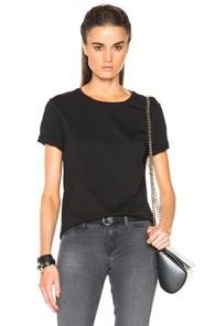 Acne Studios Vista C Cotton Tee In Black