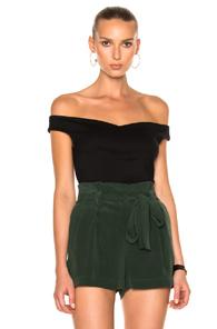 L'agence Solange Top In Black