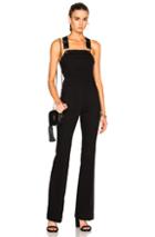 Stella Mccartney Denim Jumpsuit In Black