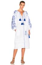 March 11 Poppy Flower Midi Dress In White,abstract