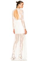 Alexis Rizer Long Dress In White