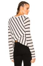A.l.c. Tula Sweater In White,stripes