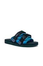 John Elliott X Suicoke Sandal In Blue