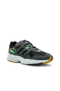 Adidas Originals Yung 96 In Black,green