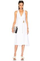 Acne Studios Chen Pop Dress In White