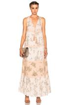 Ulla Johnson Goa Dress In Neutrals,floral