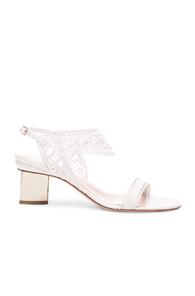 Nicholas Kirkwood Leather Leda Sandals In White