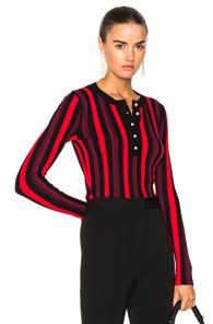 Altuzarra Alessio Sweater In Red,stripes