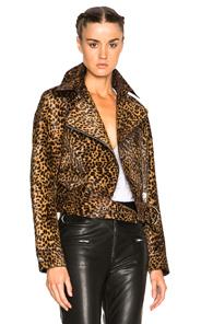 Isabel Marant Eston Wild Pony Coat In Neutrals,animal Print