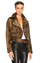 Isabel Marant Eston Wild Pony Coat In Neutrals,animal Print