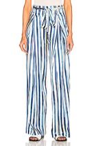 We Are Leone Luke Trouser In Blue,stripes