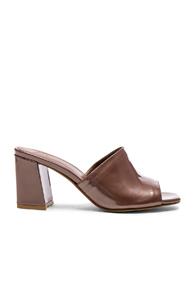 Maryam Nassir Zadeh For Fwrd Mar Mule In Metallics,purple