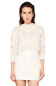 Saint Laurent I Love Saint Laurent Hoodie In Neutrals