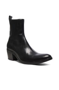 Haider Ackermann Leather Chelsea Boots In Black