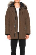 Canada Goose Langford Parka In Brown