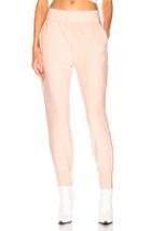 Rag & Bone/jean Brushed Inside Out Terry Sweatpant In Pink