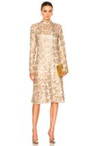 Kate Sylvester Pola Midi Dress In Metallics