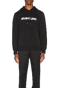 Helmut Lang Laws Hoodie In Black
