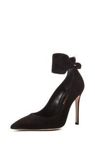 Gianvito Rossi Ankle Strap Pump In Black