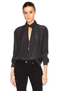 Calvin Rucker Hollaback Girl Top In Black