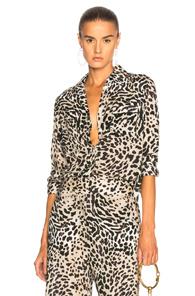 Smythe Boy Top In Animal Print,neutrals