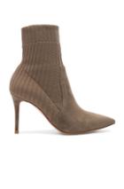Gianvito Rossi Suede & Knit Katie Ankle Boots In Gray,brown